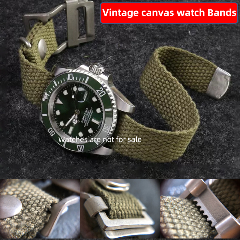 20mm 22mm 19mm 21mm High quali - đánh giá và giá Nato Strap Nylon