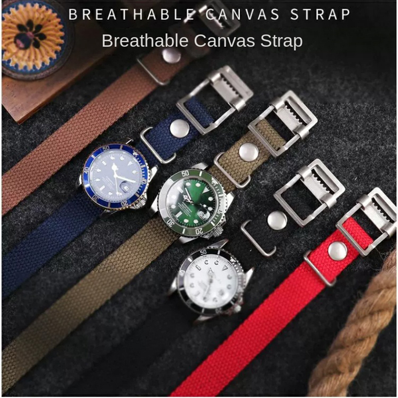 20mm 22mm 19mm 21mm High quali - đánh giá và giá Nato Strap Nylon