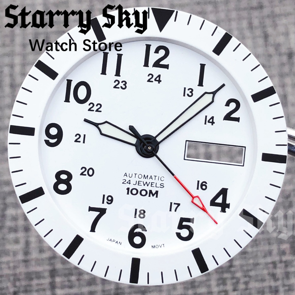 Starry Sky New 34.3mm Double C - đánh giá và giá Seiko Watch 5 Sports