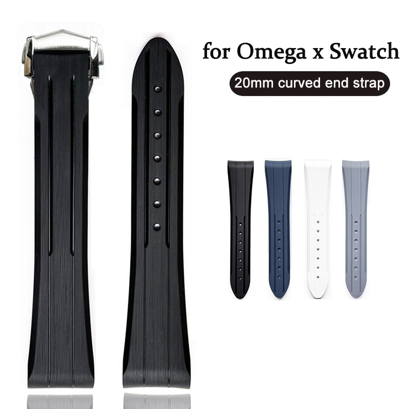 20mm Rubber Strap for Omega X  - đánh giá và giá Omega Watch Seamaster