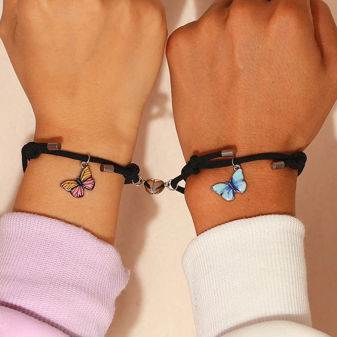 2 PCS/Set Butterfly Pendant Lu - đánh giá và giá Butterfly Clasp Deployant