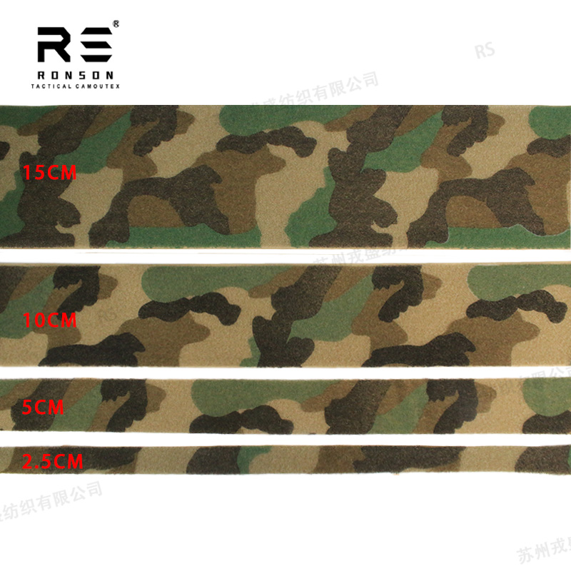M81 Woodland Camouflage Printe - đánh giá và giá Sport Loop Velcro