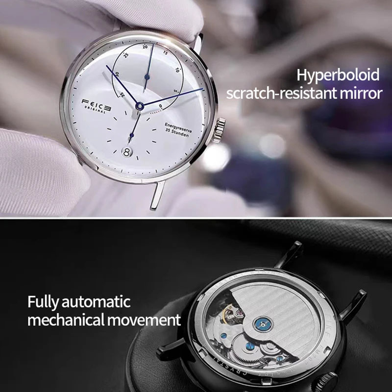 FEICE 20mm Men's Mechanical Wa - đánh giá và giá Seiko Watch Presage