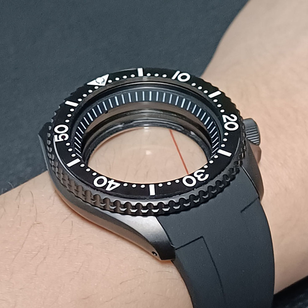 Case 42mm Men's Watches Steel  - đánh giá và giá Seiko Watch 5 Sports
