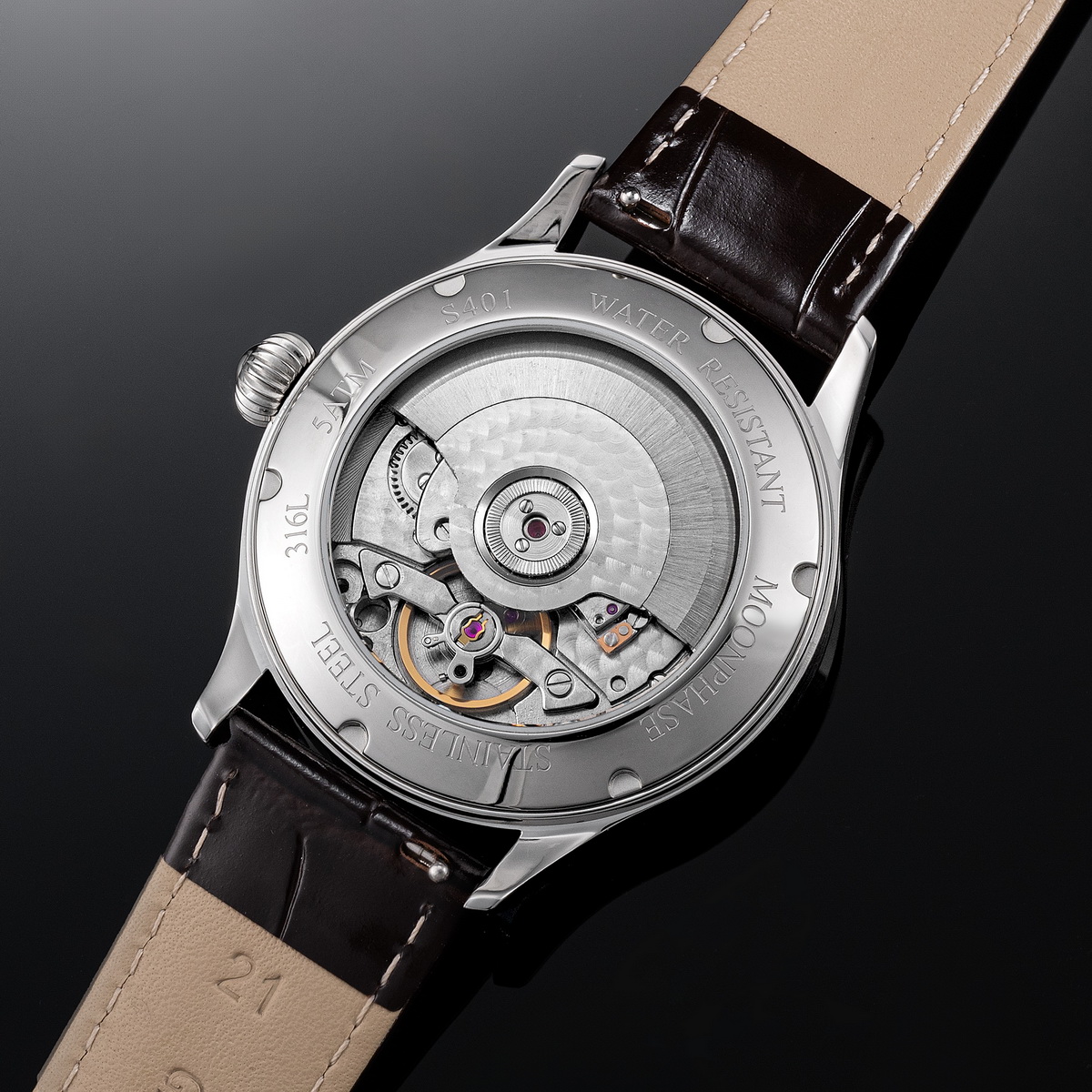 Sugess Watch of Men Moonphase  - đánh giá và giá Seiko Watch Presage