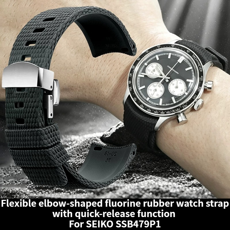 Arc-shaped curved fluororubber - đánh giá và giá Seiko Watch Prospex