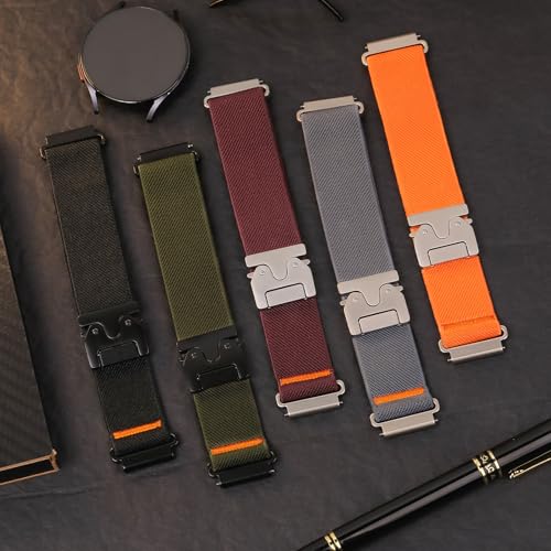 20mm 22mm band For Amazfit bip - đánh giá và giá Parachute Strap Elastic