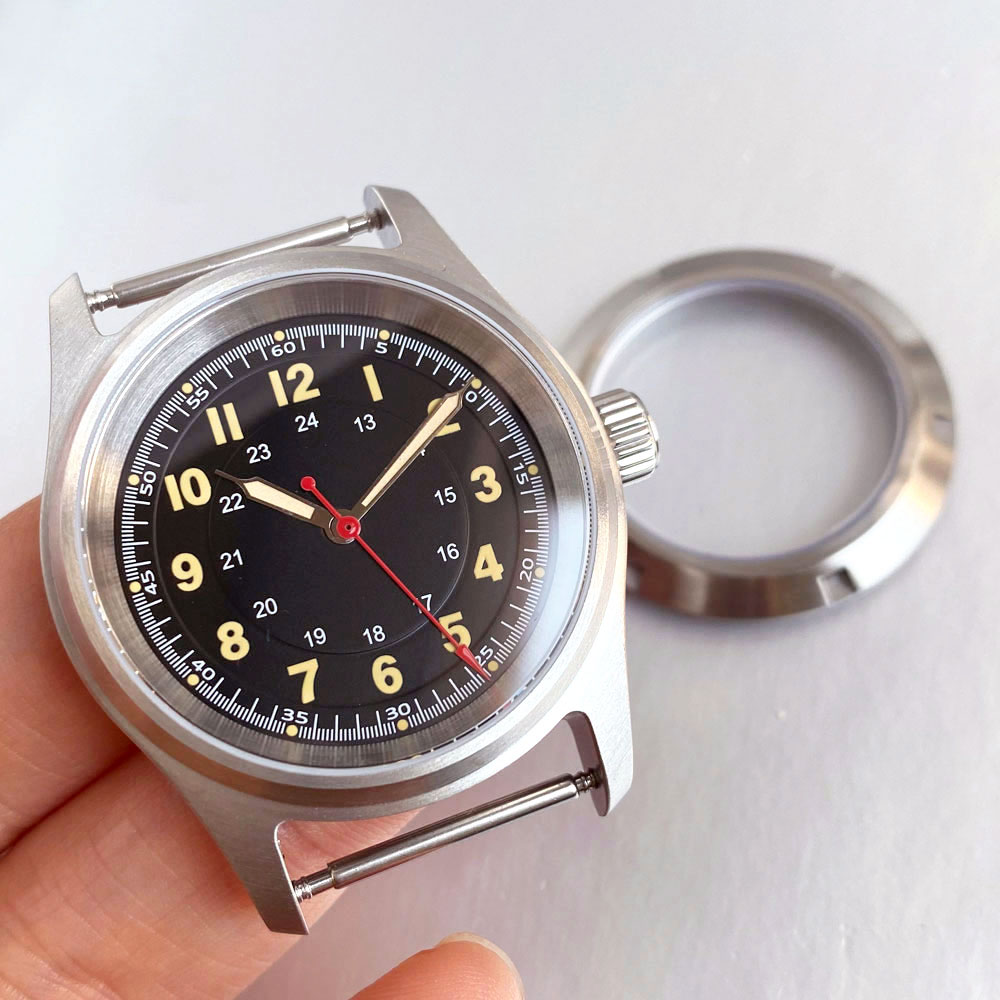 Diver 36mm Pilot Watch Case 20 - đánh giá và giá Seiko Watch 5 Sports
