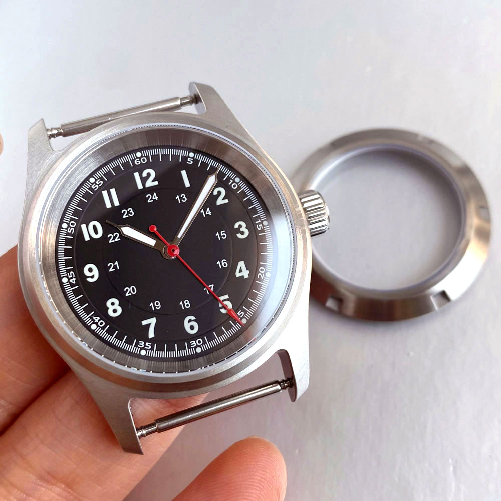 Diver 36mm Pilot Watch Case 20 - đánh giá và giá Seiko Watch 5 Sports