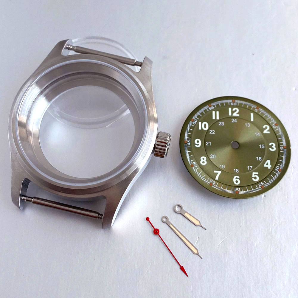 Diver 36mm Pilot Watch Case 20 - đánh giá và giá Seiko Watch 5 Sports